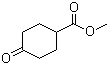 4-环己酮羧酸甲酯分子结构 (CAS 6297-22-9)