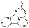2-氯茚并[1,2,3-de]喹啉分子结构 (CAS 6297-30-9)