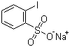 结构式 CAS# 62973-69-7, 2-碘苯磺酸钠盐