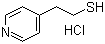 4-吡啶乙烷硫醇盐酸盐分子结构 (CAS 6298-11-9)