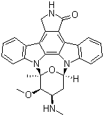 Staurosporine molecular structure (CAS 62996-74-1)