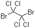 1,2-二溴四氯乙烷分子结构 (CAS 630-25-1)