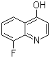 8-氟喹啉-4-醇分子结构 (CAS 63010-71-9)