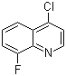 结构式 CAS# 63010-72-0, 4-氯-8-氟喹啉
