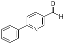 6-苯基吡啶-3-甲醛分子结构 (CAS 63056-20-2)