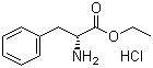 D-Phenylalanine ethyl ester hydrochloride molecular structure (CAS 63060-94-6)