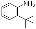 2-叔丁基苯胺分子结构 (CAS 6310-21-0)
