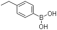 4-乙基苯硼酸分子结构 (CAS 63139-21-9)