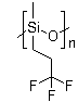 聚(甲基 3,3,3-三氟丙基)硅氧烷分子结构 (CAS 63148-56-1)
