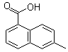 6-甲基-1-萘甲酸分子结构 (CAS 6315-19-1)