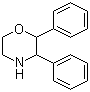 2,3-二苯基吗啉分子结构 (CAS 6316-95-6)