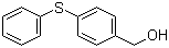 对苯硫基苯甲醇分子结构 (CAS 6317-56-2)