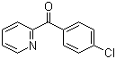 (4-氯苯基)(2-吡啶基)甲酮分子结构 (CAS 6318-51-0)