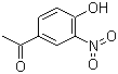 4'-羟基-3'-硝基苯乙酮分子结构 (CAS 6322-56-1)
