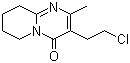 3-(2-氯乙基)-6,7,8,9-四氢-2-甲基-4H-吡啶并[1,2-a]嘧啶-4-酮分子结构 (CAS 63234-80-0)