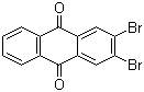 2,3-二溴蒽醌分子结构 (CAS 633-68-1)