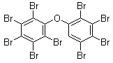 2,2',3,3',4,4',5,5',6-九溴二苯醚分子结构 (CAS 63387-28-0)