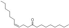 顺式-12-十九碳烯-9-酮分子结构 (CAS 63408-45-7)