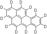 十二氘代苯并[a]芘分子结构 (CAS 63466-71-7)