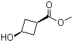 顺式-3-羟基环丁基羧酸甲酯分子结构 (CAS 63485-50-7)