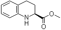 (S)-1,2,3,4-四氢-2-喹啉羧酸甲酯分子结构 (CAS 63492-82-0)