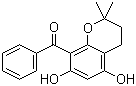 8-苯甲酰基-5,7-二羟基-2,2-二甲基色满分子结构 (CAS 63565-07-1)