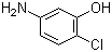 2-氯-5-氨基苯酚分子结构 (CAS 6358-06-1)