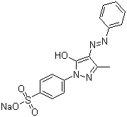 酸性黄 11分子结构 (CAS 6359-82-6)
