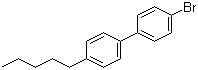 4-溴-4'-戊基联苯分子结构 (CAS 63619-59-0)