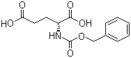 N-苄氧羰基-D-谷氨酸分子结构 (CAS 63648-73-7)