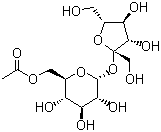 蔗糖-6-乙酯分子结构 (CAS 63648-81-7)