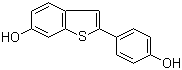 2-(4-羟基苯基)苯并[b]噻吩-6-醇分子结构 (CAS 63676-22-2)