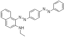 结构式 CAS# 6368-72-5, 苏丹红 7B