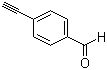 4-乙炔基苯甲醛分子结构 (CAS 63697-96-1)