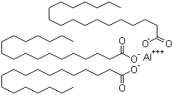 硬脂酸铝分子结构 (CAS 637-12-7)