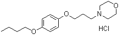 盐酸普莫卡因分子结构 (CAS 637-58-1)