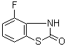 4-氟-2(3H)-苯并噻唑酮分子结构 (CAS 63754-97-2)
