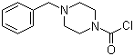 4-苄基哌嗪-1-甲酰氯分子结构 (CAS 63763-66-6)