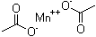 乙酸锰(II)分子结构 (CAS 638-38-0)