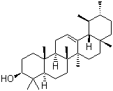 alpha-香树精分子结构 (CAS 638-95-9)