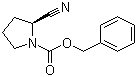 (S)-1-N-苄氧羰基-2-氰基吡咯烷分子结构 (CAS 63808-36-6)