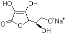 异抗坏血酸钠分子结构 (CAS 6381-77-7)