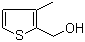(3-甲基噻吩-2-基)甲醇分子结构 (CAS 63826-56-2)