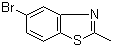 5-Bromo-2-methylbenzothiazole molecular structure (CAS 63837-11-6)
