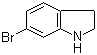 6-溴吲哚啉分子结构 (CAS 63839-24-7)