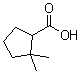 2,2-二甲基环戊烷羧酸分子结构 (CAS 63861-26-7)