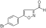 5-(4-溴苯基)-3-异恶唑甲醛分子结构 (CAS 640292-04-2)
