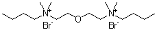 N,N'-(氧基二-2,1-乙二基)二[N,N-二甲基-1-丁铵]二溴化物分子结构 (CAS 64049-65-6)