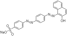 酸性红 151分子结构 (CAS 6406-56-0)