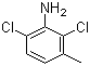 2,6-二氯-3-甲基苯胺分子结构 (CAS 64063-37-2)